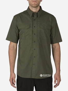 Сорочка тактична 5.11 Tactical Stryke Shirt - Short Sleeve 71354 L TDU Green (2000980390823)