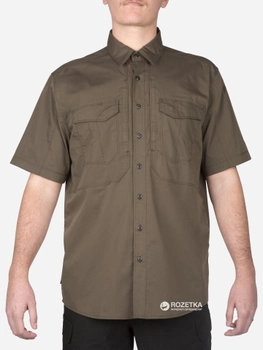 Рубашка тактическая 5.11 Tactical Stryke Shirt - Short Sleeve 71354 S Tundra (2000980390892)