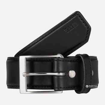 Пояс тактичний шкіряний 5.11 Tactical Leather Casual Belt 59501 4XL Black (2000000110127)