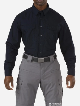 Рубашка тактическая 5.11 Tactical Stryke Long Sleeve Shirt 72399 3XL Dark Navy (2000980416752)