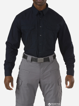 Рубашка тактическая 5.11 Tactical Stryke Long Sleeve Shirt 72399 L Dark Navy (2000980416769)