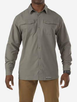 Рубашка тактическая 5.11 Tactical Freedom Flex Woves Shirt - Long Sleeve 72417 XXL Sage Green (2000980359189)