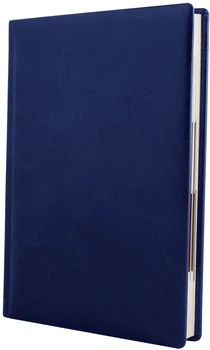 Ежедневник недатированный Optima Fantazy А5 320 страниц в клетку Синий (O25404-02)
