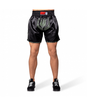 Шорты Gorilla Wear Murdo Muay Thai / Kickboxing Shorts S Зеленые/Хакки/Комуфляжные (9094840901)