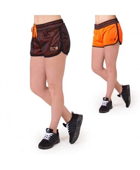 Шорты Gorilla Wear Madison Reversible Shorts M Черные/Неон-оранжевые (9191392502)