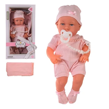 Кукла пупс 8535 c аксессуарами, бутылочка, соска, одеяло (bc-369155)
