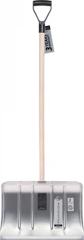 Лопата для уборки снега Prosperplast Aluice 50P 50 x 145 см (5905197141619) Металева