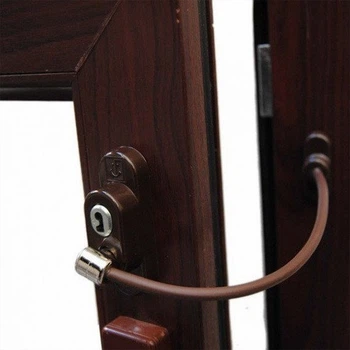 Дитячий замок на вікна Penkid Safety Lock з тросом, коричневий (3104214202)