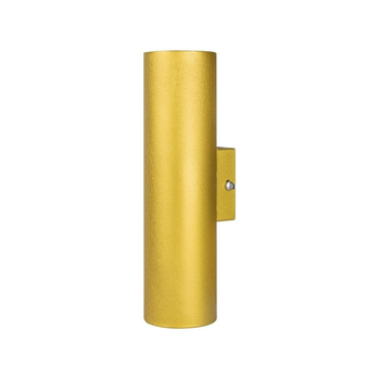Светильник настенный бра 100lamp Tube под две лампы E27 золотой (MR 2206 GD)