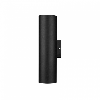 Светильник настенный бра 100lamp Tube под две лампы Е27 черный (NL 2206)
