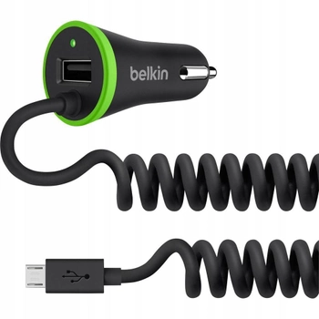 Автомобильное зарядное устройство Belkin F8M890bt04 BLK 17W