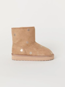 Угги H&M 0677855 24 (7276624) Бежевый