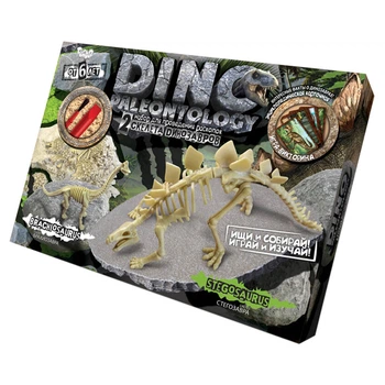 Детский набор для проведения раскопок "DINO PALEONTOLOGY" Danko Toys DP-01 (Stegosaurus)