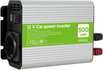 Falownik samochodowy EnerGenie EG-PWC500-01 500W