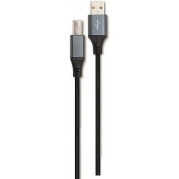 Кабель USB2.0 AM-BM 3м Cablexpert, сірий (CCBP-USB2-AMBM-10)