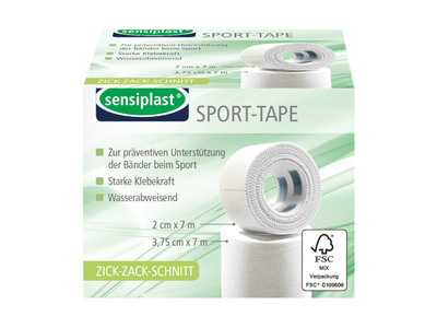 Спортивні тейпи Sensiplast 2 шт. sensiplast білий L2-10590