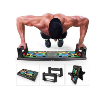 Спортивная доска Push Up Board, напольная платформа тренажер для отжимания 14 в 1