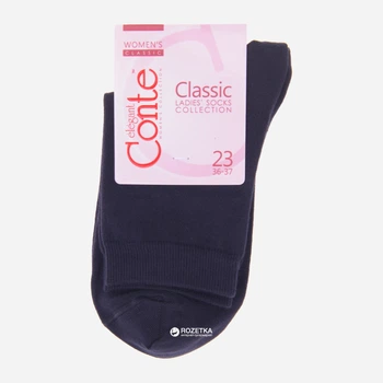 Шкарпетки Conte Collant Classic 13С-64СП-000 36-37 р Графіт (4810226047026)