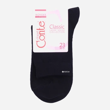Шкарпетки Conte Collant Classic 15С-15СП-061 38-39 р Чорні (4810226070413)