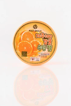 Универсальный гель с экстрактом апельсина Pax Moly Tangerine Soothing Gel Jeju Tangerine 300 мл (8809547410646)