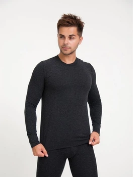 Термокофта мужская с шерстью Kifa Wool Comfort ДМО-611Ш L Темно-серый