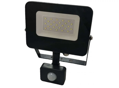 Світлодіодний прожектор LED EKO з датч. руху 50w 6500K (LPES-50C) LUXEL