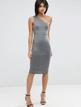 Сукня ASOS AS010720-27 2XL (814052XL) Сріблястий