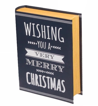 Новорічна подарункова коробка "Christmas book", 20.5х14х4 см