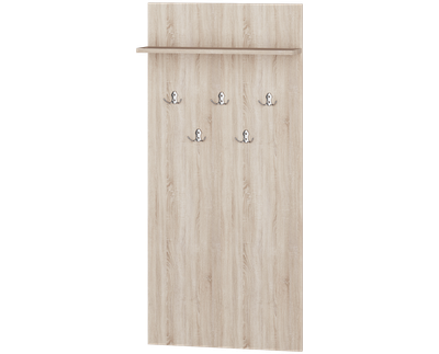 Вешалка Эверест Щит 600 Соната 60x17x130 см Сонома (7408)