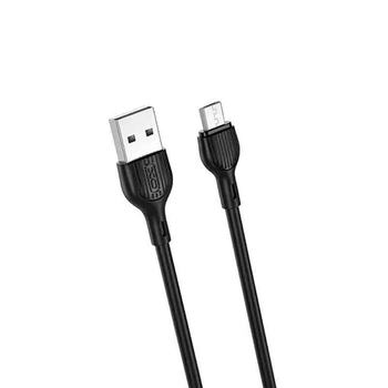 Кабель USB XO NB200 Micro USB (2.1A) (2M) Чорний
