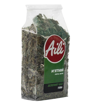 Чай Зеленый Мятный Aili 100 г