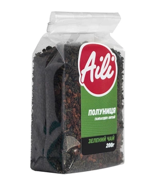 Чай Зеленый Клубника Aili 200 г