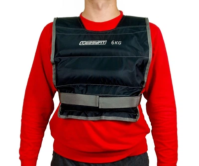 Жилет утяжелительный 6 кг EasyFit 000310133