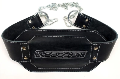 Пояс для отягощений EasyFit (кожа) до 250 кг