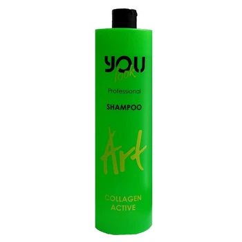 Шампунь для поврежденных волос You Look Professional Art Collagen Active с коллагеном, 1000 мл