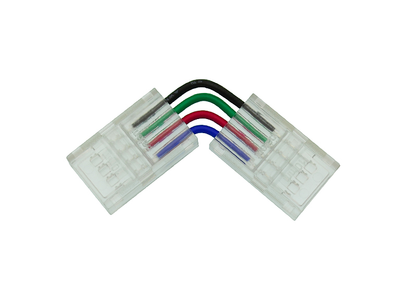 Коннекор кутовий Foton RGB 4pin 10mm 5101901