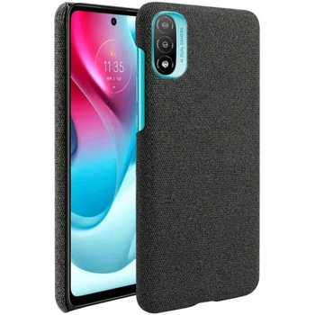 Защитный чехол KSQ Cloth Style для Motorola Moto E20 / E40 - Black