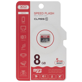 Карта пам‘яті XO MicroSD 8GB Class 10