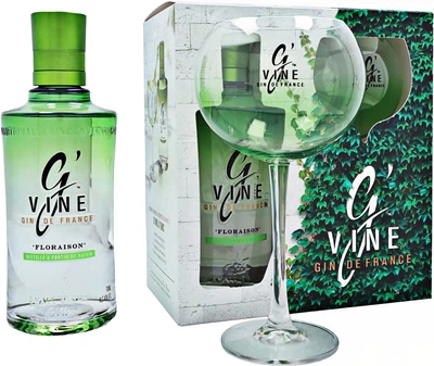 Джин G'Vine Floraison 0.7 л 40% + 1 стакан (3700209600106)