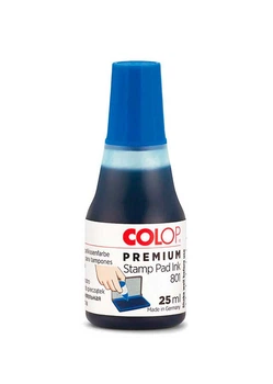 Штемпельная краска на водной основе COLOP 801s 25 мл синяя (000018103)