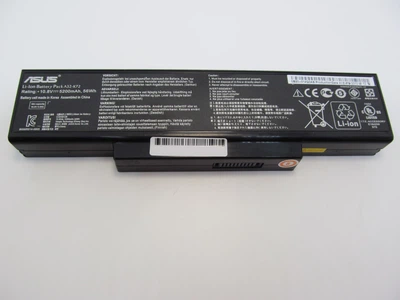 Батарея для ноутбука Asus A32-K72, 5200mAh (56Wh), 6cell, 11.1V, Li-ion, чорна,