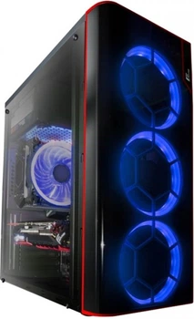 Корпус Frime Vision Blue LED (Vision-U3-3BSRF-WP)