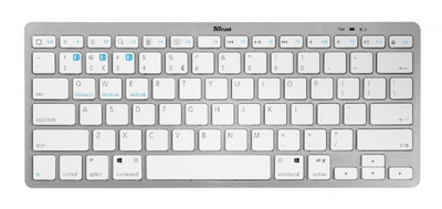 Клавіатура Trust Nado BT White (23746)