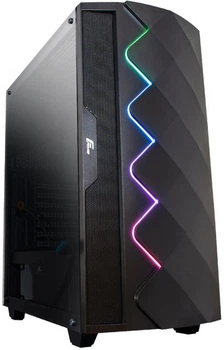 Корпус Frime Polygon Black (POLYGON-U3-GLS-WP)