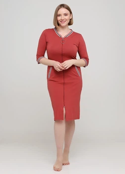 Халат Romeo Life 2XL терракотовый 7346-38