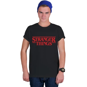 Футболка Fanbolka Очень Странные Дела Stranger Things XL Черная (33MBKXL)