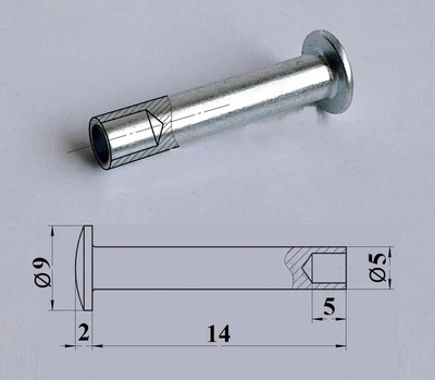 Заклепка 5*14 (28623)