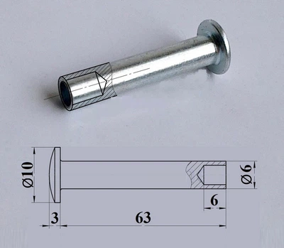 Заклепка 6*63 (29772)