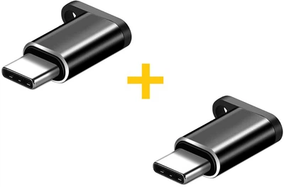 Адаптер XoKo AC-012 MicroUSB - Type-C Черный 2 шт (XK-AC012-BK)
