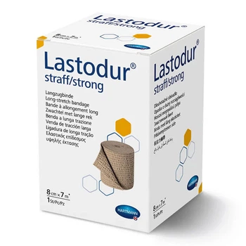 Эластичный бинт высокой растяжимости Lastodur® straff/strong/Ластодур тугой 8см х 7м 1шт
